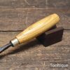 Vintage ½” Wide Addis & Sons Woodcarving Curved Vee Chisel - Good Condition