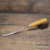 Vintage Asley Iles 9/32” Woodcarvers Curved Gouge Chisel - Good Condition