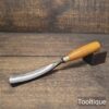 Vintage 13/16” J.B Addis No:16 Curved Woodcarving Gouge Chisel - Good Condition