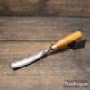 Vintage 13/16” J.B Addis No:16 Curved Woodcarving Gouge Chisel - Good Condition