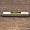 Vintage 3” ‘Vest’ Nickel Plated Brass machinist’s Pocket Level - Refurbished