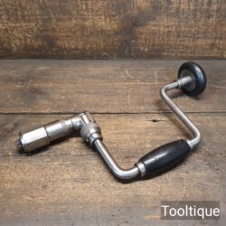 Vintage Stanley England No: 78 Carpenter Ratchet Brace 10” Swing - Refurbished