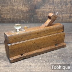 Vintage Beechwood Moving Filister Plane - Refurbished Ready For Use