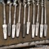 Vintage Selection 10” No: Jennings Pattern Auger Bits - Sharpened Ready To Use