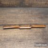 Vintage Beechwood Spokeshave 1 ¾” Cutter Rounded Sole - Refurbished