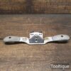 Vintage Stanley Malleable No: 151R Curved Sole Adjustable Spokeshave - Refurbished