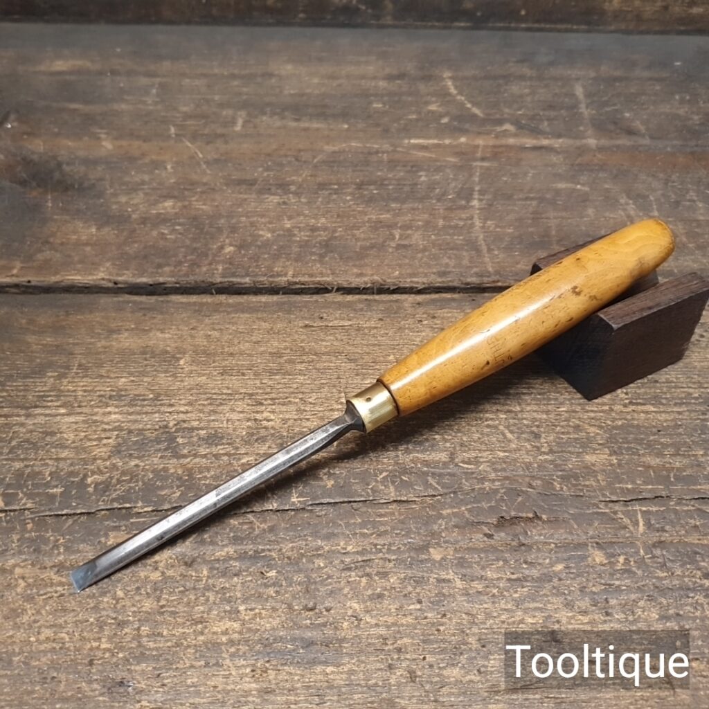Vintage W. Marples & Sons ¼” Bevel Edge Chisel Boxwood Handle - Fully Refurbished