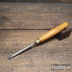 Vintage W. Marples & Sons ¼” Bevel Edge Chisel Boxwood Handle - Fully Refurbished