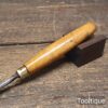 Vintage W. Marples & Sons ¼” Bevel Edge Chisel Boxwood Handle - Fully Refurbished