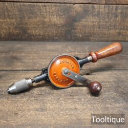 Vintage Stanley No: 803 Egg Beater Hand Drill - Refurbished Ready For Use