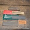 Vintage Selection of 6 No: Various Small Slip Stones - Good/Fair Condition