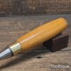 Vintage Marples & Sons 5/8” Mortice Chisel Boxwood Handle - Refurbished