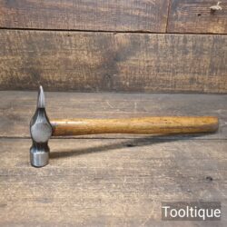 Vintage Stanley England 14 oz Joiners Cross Pein Hammer - Refurbished