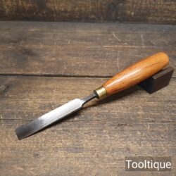 Antique J. Howarth Shallow Radius ¾” Carpenters Gouge Chisel - Refurbished