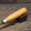 Vintage Marples 1” Patternmakers’ Long Series Incannel Gouge Chisel - Refurbished