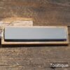 Vintage German 5”x1” Boxed Natural Stone Razor Hone - Refurbished Ready For Use