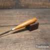 Vintage Ward 1/16” Firmer Chisel Boxwood Handle - Refurbished Ready To Use