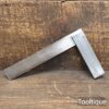  Vintage Engineers 6” Precision Steel Square - Good Condition