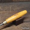 Vintage Marples 11/16” Patternmakers’ Long Series Incannel Gouge Chisel - Refurbished