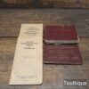 Vintage Collection Ford Newnes & Dunlop & Ranken Engineering Pocket Books