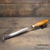 Vintage I. Sorby 1” Patternmakers’ Long Series Incannel Gouge Chisel - Refurbished