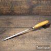 Vintage I. Sorby 3/8” Patternmakers’ Long Series Incannel Gouge Chisel - Refurbished