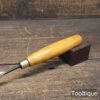 Vintage I. Sorby 3/8” Patternmakers’ Long Series Incannel Gouge Chisel - Refurbished