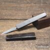 Vintage G. Butler & Co. Whittling Knife Composite Handle & Cover - Sharpened