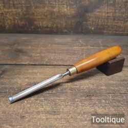 Vintage ½” Marples & Sons Carpenters Incannel Gouge Chisel - Refurbished