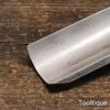 Antique 1 ¼” Kenyon Carpenters Cast Steel Gouge Chisel - Refurbished