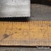 Vintage Brass Back 6” Gents Saw 14 TPI - Sharpened Rip Ready For Use