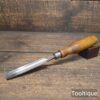 Vintage ¾” I. Sorby Carpenters Cast Steel Gouge Chisel - Refurbished