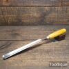 Vintage I. Sorby 7/8” Patternmakers’ Long Series Incannel Gouge Chisel - Refurbished