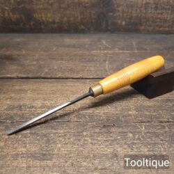 Vintage 3/16” Henry Taylor No: 6 Woodcarving Veiner Gouge Chisel - Sharpened