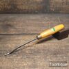 Vintage 3/16” Henry Taylor No: 21 Woodcarving Spoon Bit Chisel - Sharpened