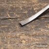 Vintage 3/16” Henry Taylor No: 21 Woodcarving Spoon Bit Chisel - Sharpened