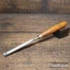 Vintage 3/8” Marples & Sons Carpenters Incannel Gouge Chisel - Refurbished