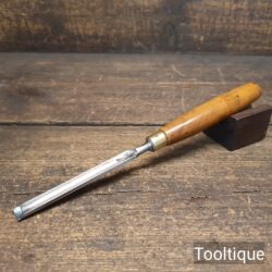Vintage 3/8” Marples & Sons Carpenters Incannel Gouge Chisel - Refurbished