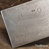 Vintage 12” Rabone No: 1908 Carpenters Cast Steel Imperial Calibrated Square - Refurbished