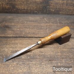 Vintage 3/8” Marples & Sons Carpenters Firmer Chisel - Refurbished For Use