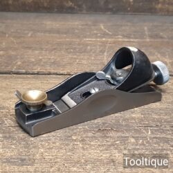 Vintage Stanley No: 60 ½ Low Angle Adjustable Throat Block Plane - Ready To Use