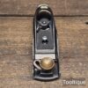 Vintage Stanley No: 60 ½ Low Angle Adjustable Throat Block Plane - Ready To Use