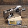Vintage Boxed Record Tools England No: 077A Bullnose & Chisel Plane - Refurbished