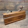 Antique Griffiths Norwich Moving Fillister Plane - Refurbished Ready For Use