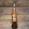 Antique Griffiths Norwich Moving Fillister Plane - Refurbished Ready For Use