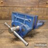 Vintage Record No: 52 Quick Release Carpenters Vice 7” Jaws - Fully Refurbished