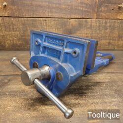 Vintage Record No: 52 Quick Release Carpenters Vice 7” Jaws - Fully Refurbished