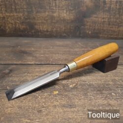 Vintage I. Sorby 1” Bevel Edge Chisel Boxwood Handle - Refurbished Ready For Use