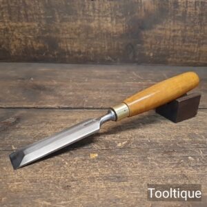 Vintage I. Sorby 1” Bevel Edge Chisel Boxwood Handle - Refurbished Ready For Use