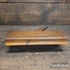 Antique King & Peach Boxed Snipe Bill Beechwood Plane - Refurbished For Use